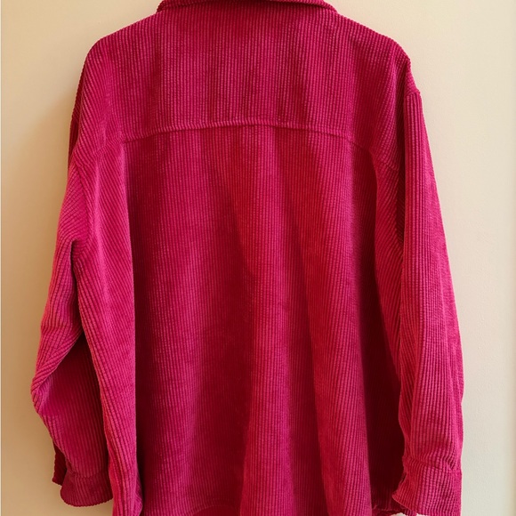WILD FABLE - Women’s Corduroy Jacket - Magenta - XXL - Picture 3 of 4